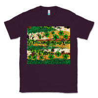 Plum St. Patrick's Day leopard cowhide shamrock tumbler Classic Tee - Neo Western