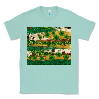 Seafoam St. Patrick's Day leopard cowhide shamrock tumbler Classic Tee - Neo Western