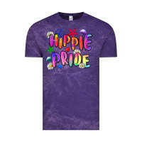 Cloud Purple hippie pride Vintage Tee - Zillion Design Studio