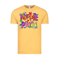 Vintage Mustard hippie pride Vintage Tee - Zillion Design Studio