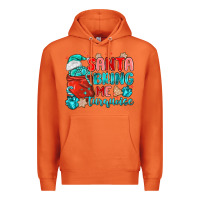 Carrot santa bring me turquoise Premium Hoodie - MaliasSmallBusiness