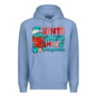 Colony Blue santa bring me turquoise Premium Hoodie - MaliasSmallBusiness
