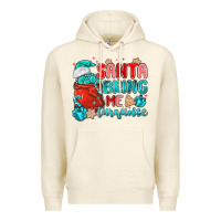 Sandshell santa bring me turquoise Premium Hoodie - MaliasSmallBusiness