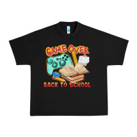 Black game over back to school Urban Heavy Tee - texasbilliewilder