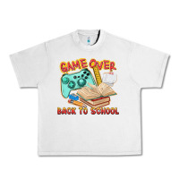 Lunar Rock game over back to school Urban Heavy Tee - texasbilliewilder