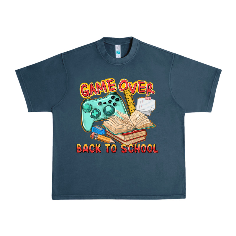 Game Over Back To School Urban Heavy Tee by texasbilliewilder | Teevron