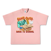 Salmon game over back to school Urban Heavy Tee - texasbilliewilder
