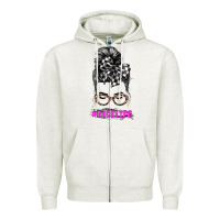 Oatmeal Heather racelife Zipper Hoodie - JahusDesignShop