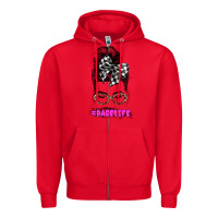 Red racelife Zipper Hoodie - JahusDesignShop