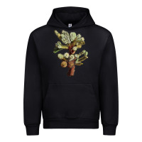 Black Cholla Tree Cactus Urban Hoodie - LillyAllenDesigns