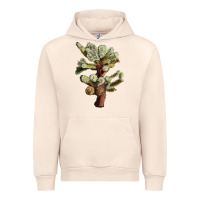 Sandshell Cholla Tree Cactus Urban Hoodie - LillyAllenDesigns