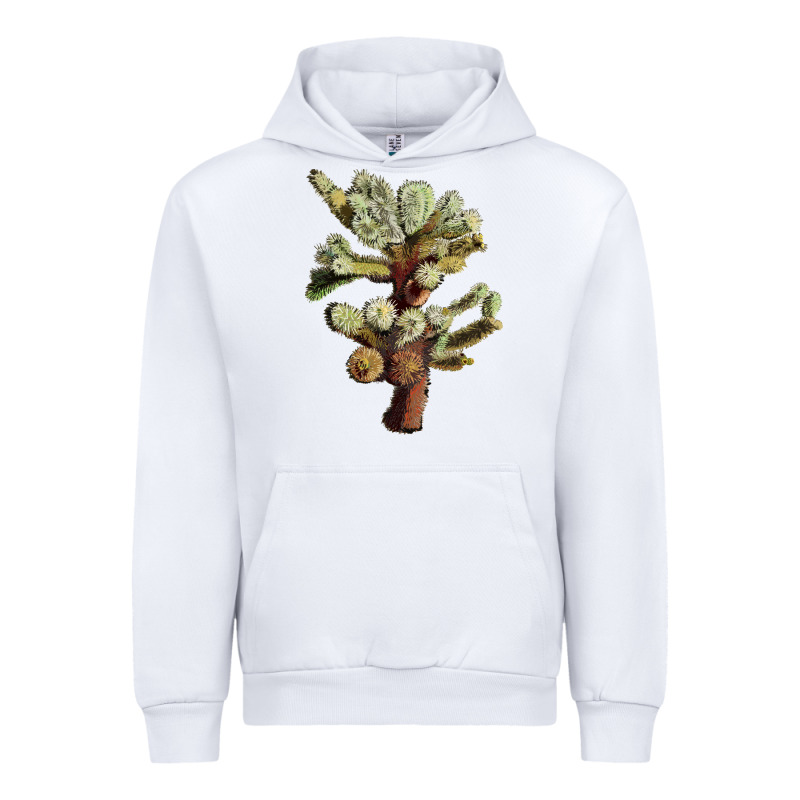 Cholla Tree Cactus Urban Hoodie by LillyAllenDesigns | Teevron