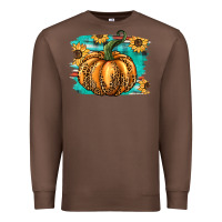 Chestnut pumpkin western Premium Sweatshirt - BarkalooDesign