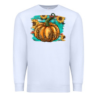 White pumpkin western Premium Sweatshirt - BarkalooDesign