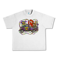 Lunar Rock mardi gras truck with mask fleur de lis and crawfish Urban Heavy Tee - RanaPortraitStore