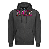 Charcoal Heather race Zipper Hoodie - JahusDesignShop