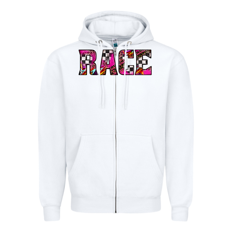 Race Zipper Hoodie by JahusDesignShop | Teevron