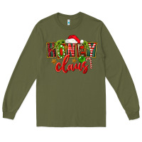 Army Green christmas honey claus Long Sleeve Tee - FaDigitalArtStudio