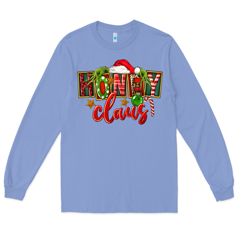 Christmas Honey Claus Long Sleeve Tee by FaDigitalArtStudio | Teevron