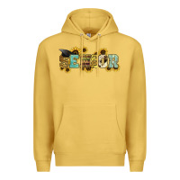 Antique Gold senior 2023 sunflower Premium Hoodie - NancyCooperArtShop