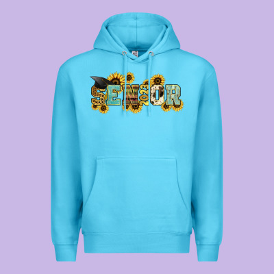 Senior 2023 Sunflower Premium Hoodie Designed By Nancycooperartshop