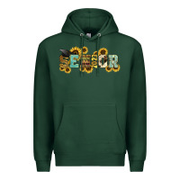 Sports Green senior 2023 sunflower Premium Hoodie - NancyCooperArtShop