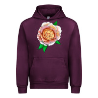 Mauve Wine Fun In The Sun Rose Urban Hoodie - LillyAllenDesigns