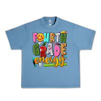 Pebble Blue fourth grade energy Urban Heavy Tee - texasbilliewilder
