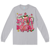 Moon Dust pink christmas teeth dental squad Long Sleeve Tee - AdoDesignShop