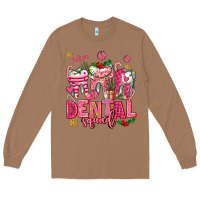 Toasted Coconut pink christmas teeth dental squad Long Sleeve Tee - AdoDesignShop