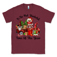 Burgundy its the most wonderful time of the year Classic Tee - FaDigitalArtStudio