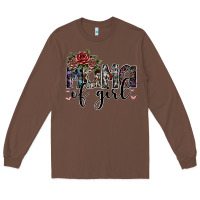 Chestnut mama of girl Long Sleeve Tee - SublimationCraftShop