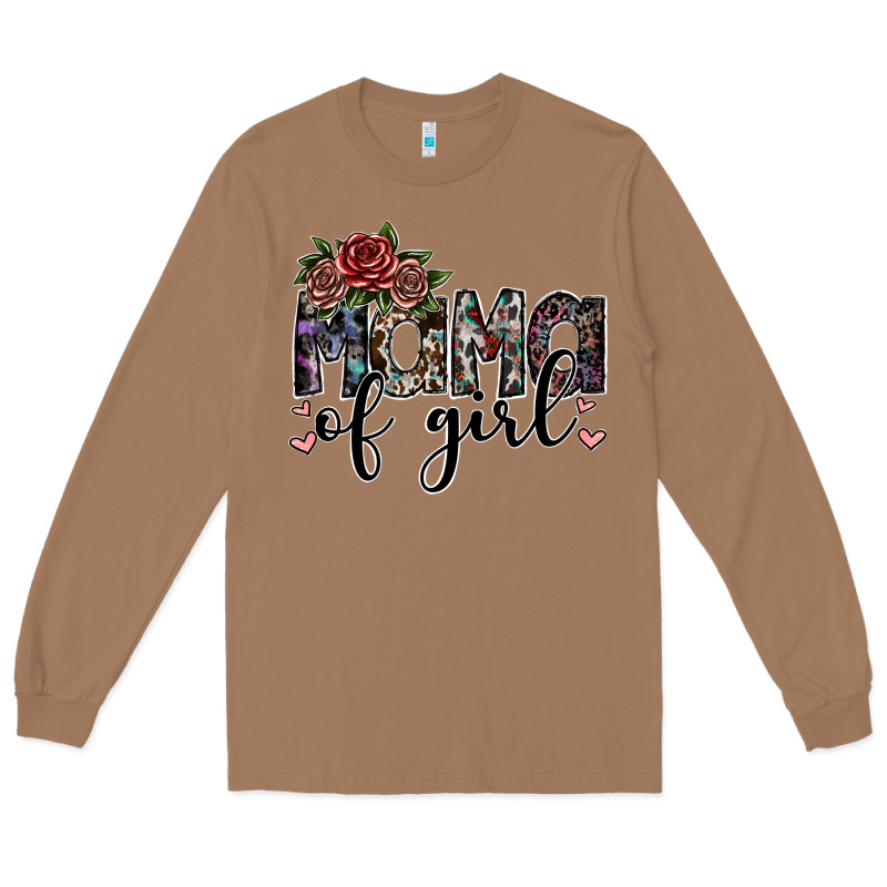 Mama Of Girl Long Sleeve Tee by SublimationCraftShop | Teevron