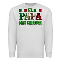 Dove Grey El Papa Mas Chingon Mexican Premium Sweatshirt - LillyAllenDesigns