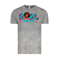 Cloud Rock girl mom afro black girl Vintage Tee - texasbilliewilder