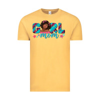 Vintage Mustard girl mom afro black girl Vintage Tee - texasbilliewilder