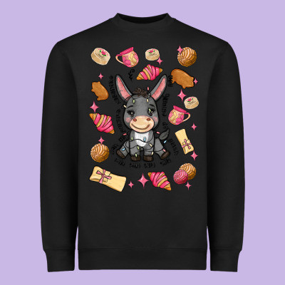 Heavyweight Sweatshirt mi donkey mexican concha