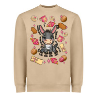 Mushroom mi donkey mexican concha Heavyweight Sweatshirt - MaliasSmallBusiness