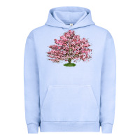 Pigment Grape Ice Flowering Dogwood Tree Urban Hoodie - LillyAllenDesigns