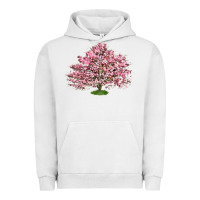 Pigment Lunar Rock Flowering Dogwood Tree Urban Hoodie - LillyAllenDesigns