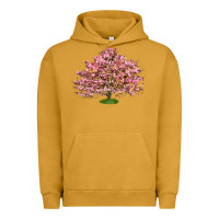 Pigment Peanut Butter Flowering Dogwood Tree Urban Hoodie - LillyAllenDesigns
