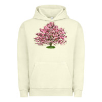 Pigment Pistachio Flowering Dogwood Tree Urban Hoodie - LillyAllenDesigns