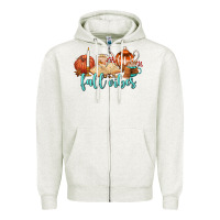 Fall Vibes Zipper Hoodie | Teevron