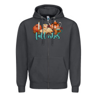 Smoke fall vibes Zipper Hoodie - AdoDesignShop