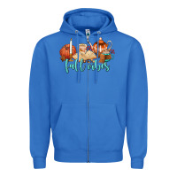 True Royal fall vibes Zipper Hoodie - AdoDesignShop