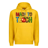 Lemon made to teach Premium Hoodie - NancyCooperArtShop