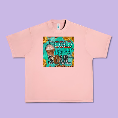 Cold Like My Soul  Mug Coaster Urban Heavy Tee Designed By Barkaloodesign