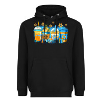 Black hanukkah coffee Heavyweight Hoodie - Jasminsmagicworld