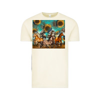Vintage Arctic western horses Vintage Tee - Zillion Design Studio