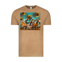 Vintage Camel western horses Vintage Tee - Zillion Design Studio